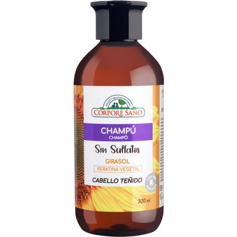 Corpore Sano Champú Sin Sulfatos y girasol 300 ml