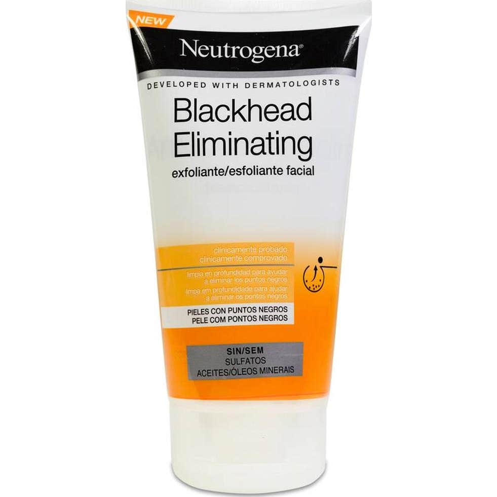 Neutrogena® Blackhead Eliminating Exfoliante Facial 150 Ml