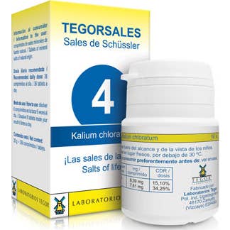 Tegor Tegor Sal 4 Kalium Chloratum 350comps
