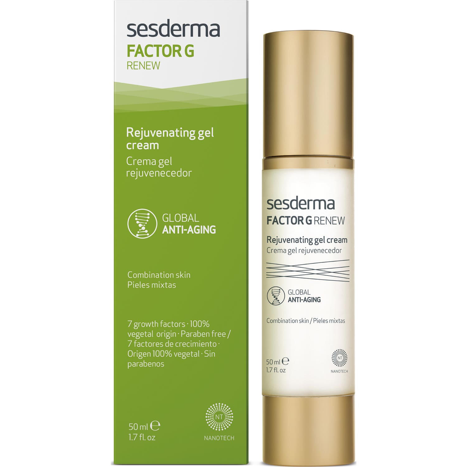 Sesderma Factor G Renew Crema Gel Rejuvenecedor 50ml