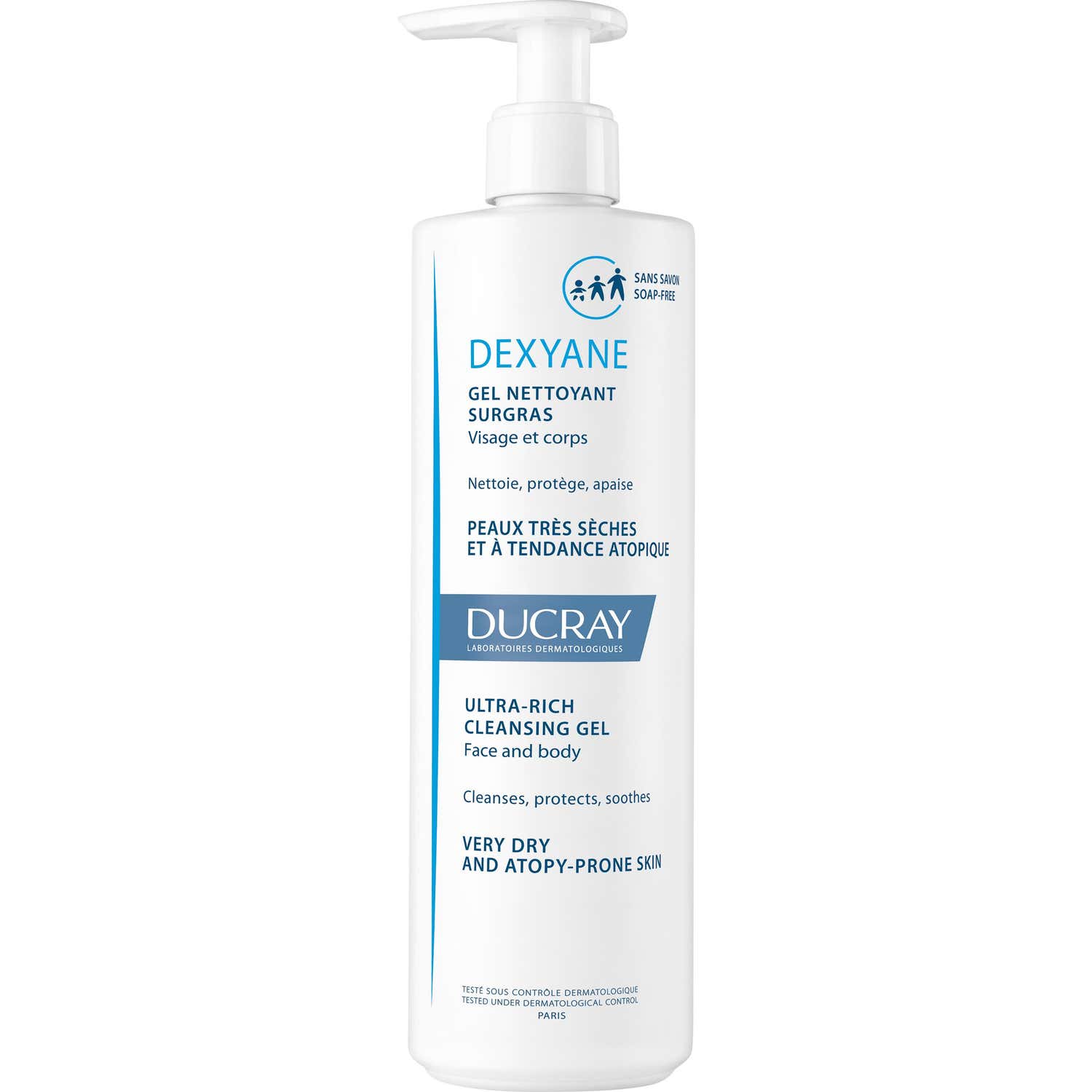 Ducray Dexyane Gel Limpiador Sobregraso 400ml