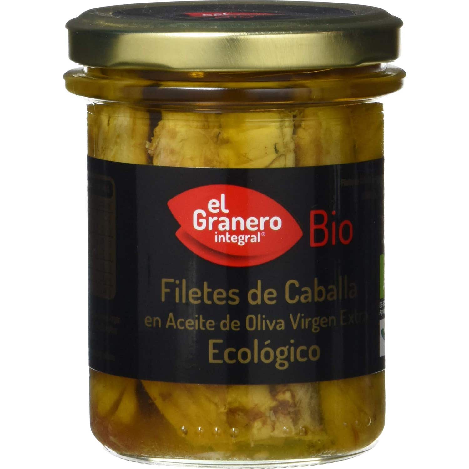 El granero Filetes Caballa Bio 195 g