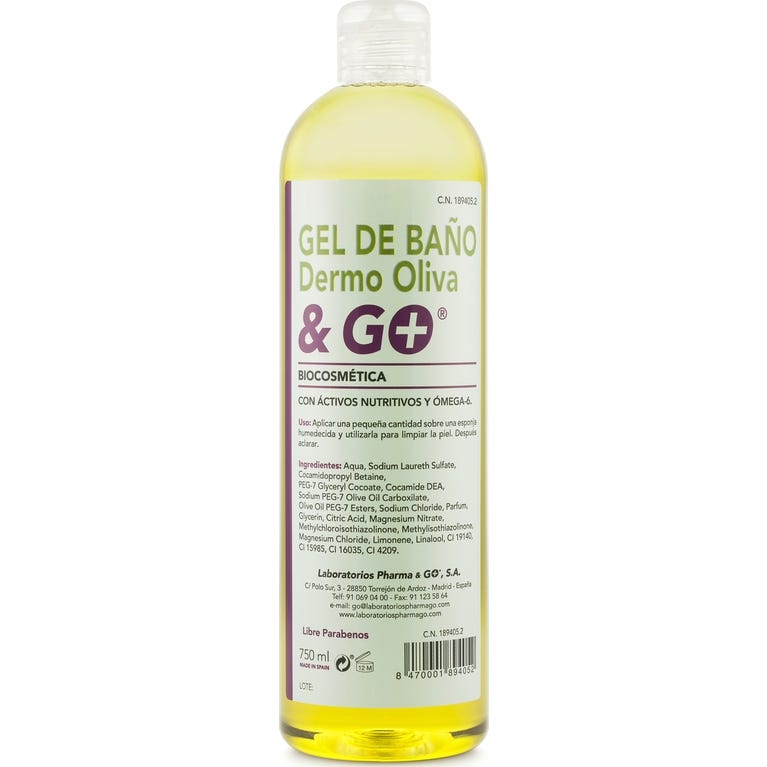 Pharma&Go Oliva Pharma & Go Gel Baño Aceite De 750 Ml