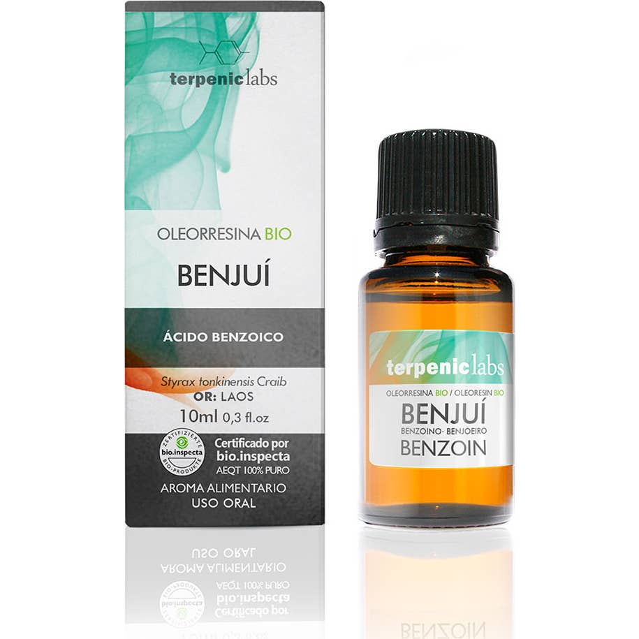 Terpenic Aceite Esencial Benjui Oleorresina Bio 10ml