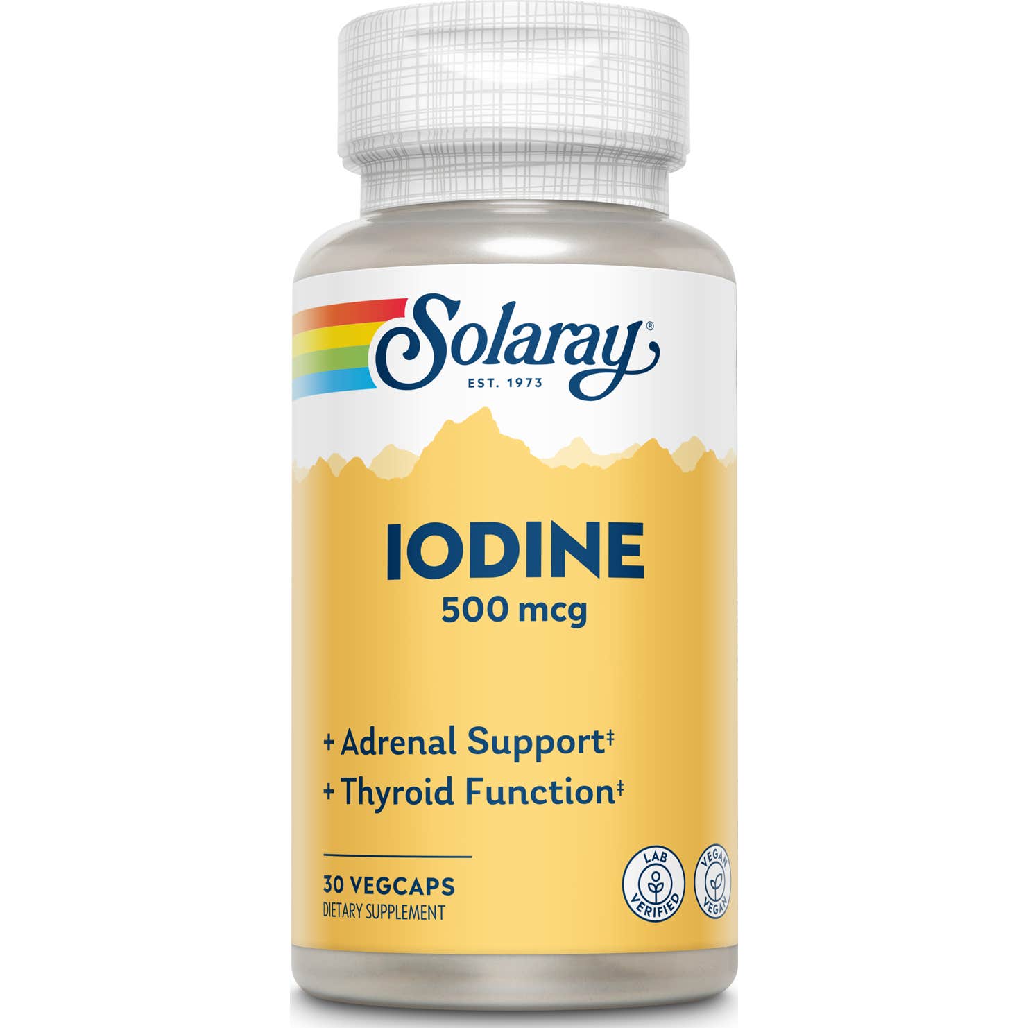 Solaray Iodine 500mcg 30caps