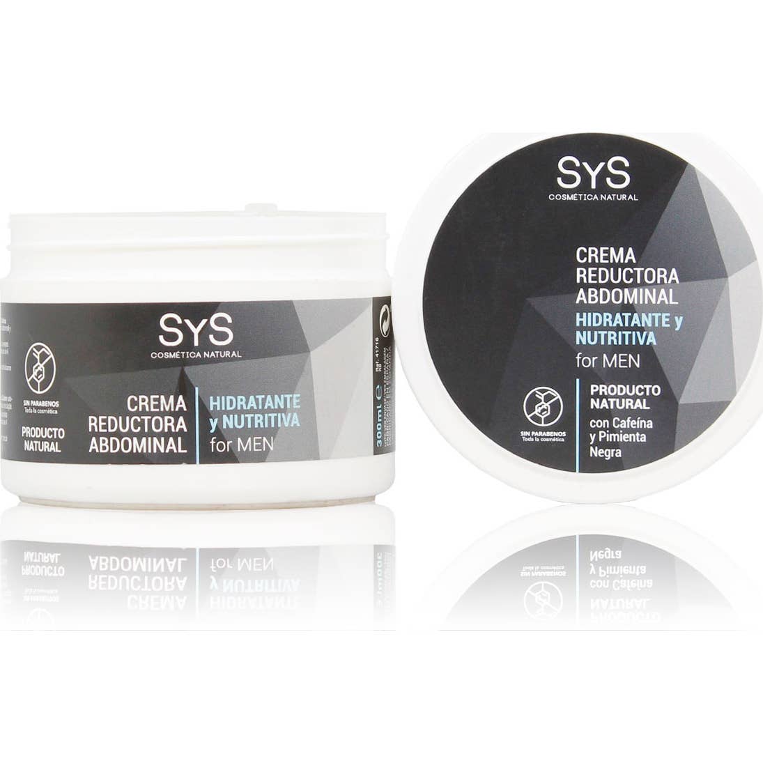 SYS Crema Reductora Cintura y Abdomen Hombre 300ml