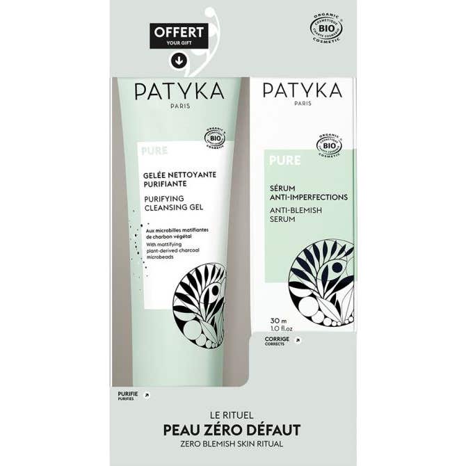 Patyka Pack Zero Blemish Skin Ritual Serum + Cleansing Gel