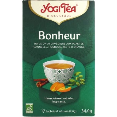 Yogi Tea Bonheur Bio 17 uds