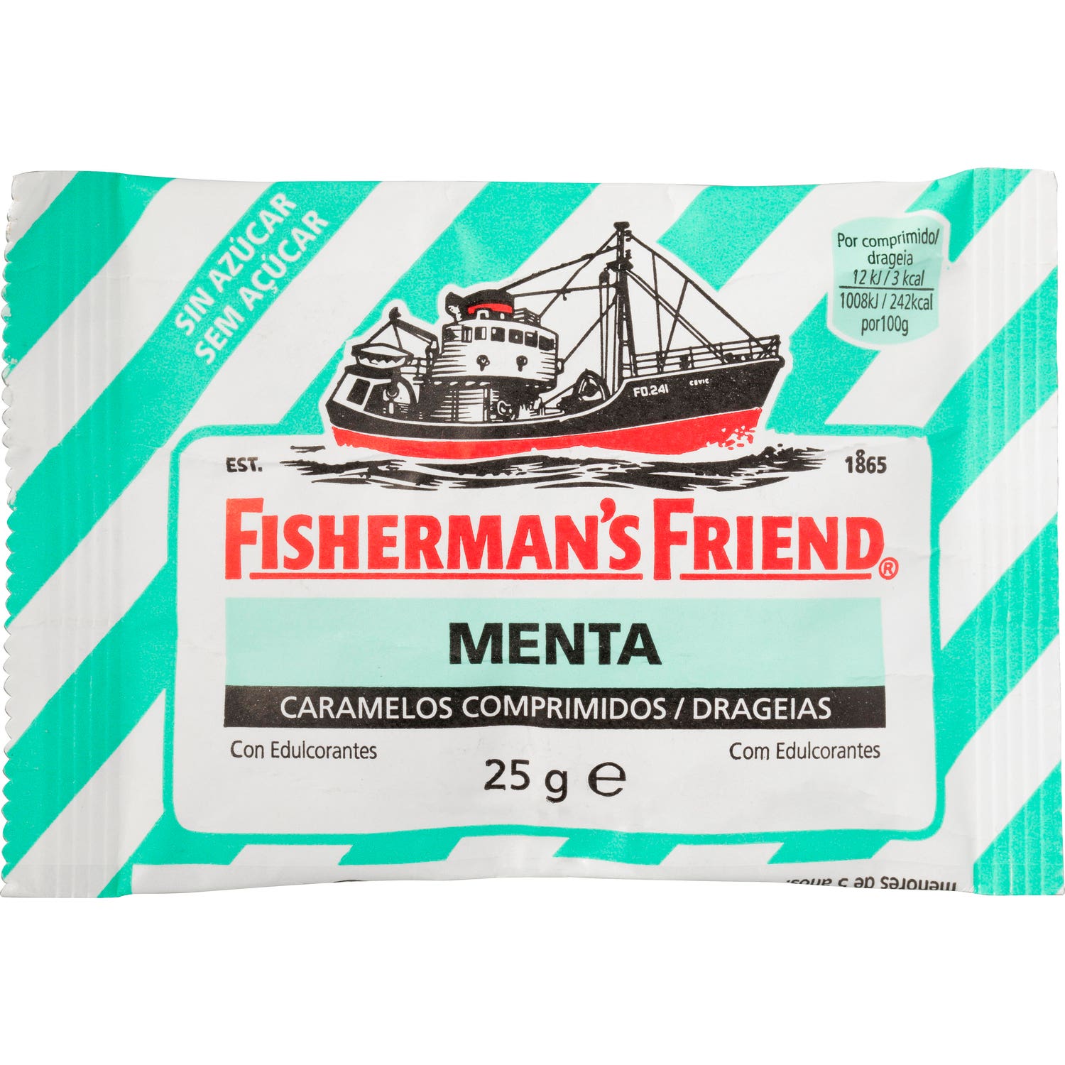 Fisherman´s Friend Menta Sin Azúcar 25g