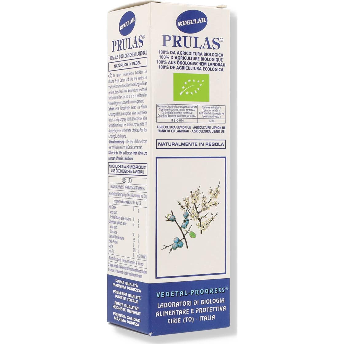 Vegetal Progress Prulas Regular Bio 100 ml de Rawbite | Natural Doctor