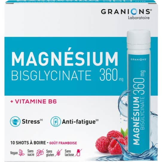 Granions Magnesio Bisglicinato 360Mg 10X25 Ml