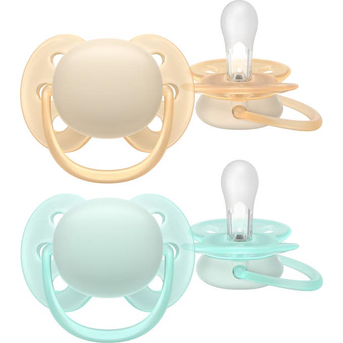 Philips Avent Chupete Eco Ultra Soft 0-6M 2 uds