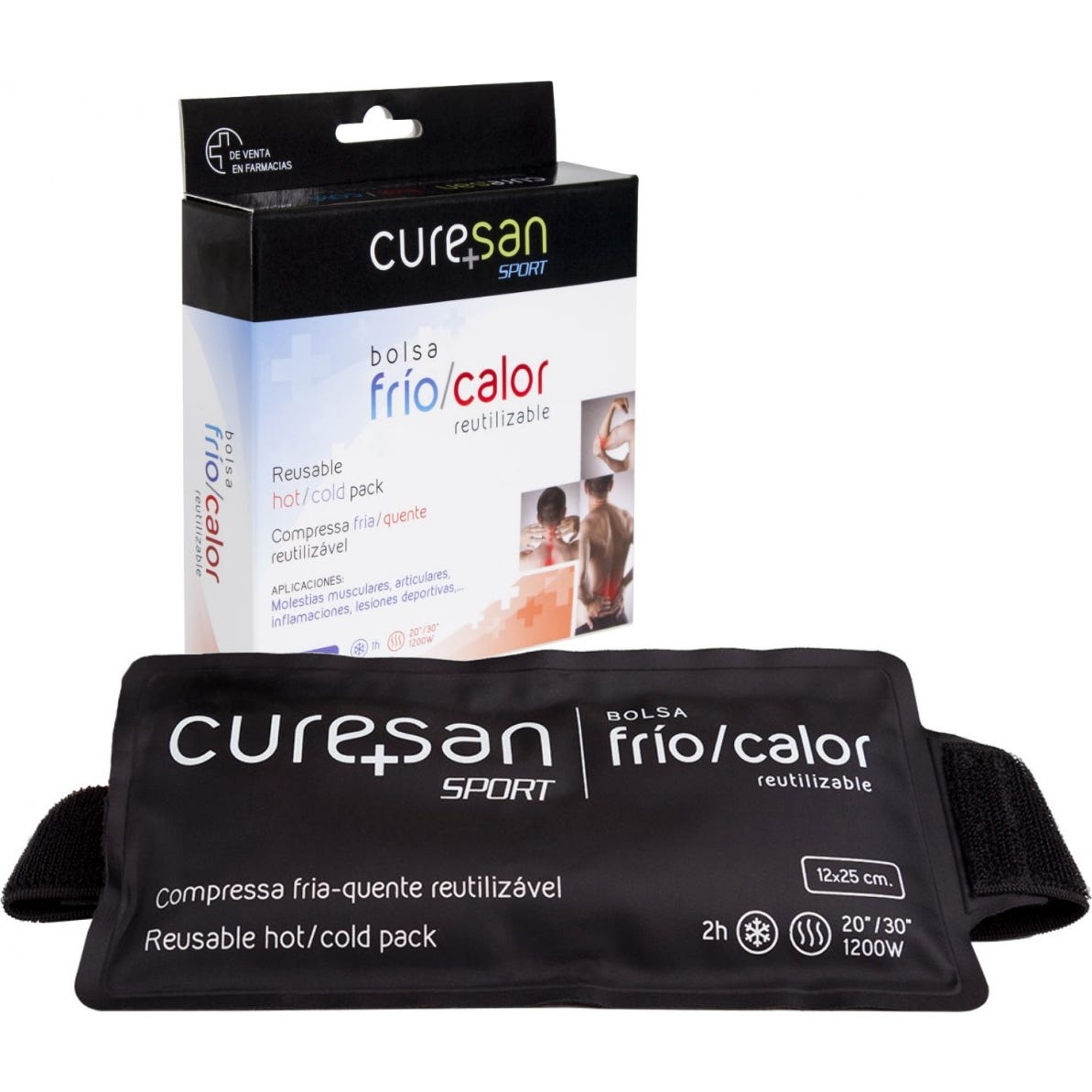 Curesan Bolsa Frio/Calor Reutilizable25 X 12.5 Cm