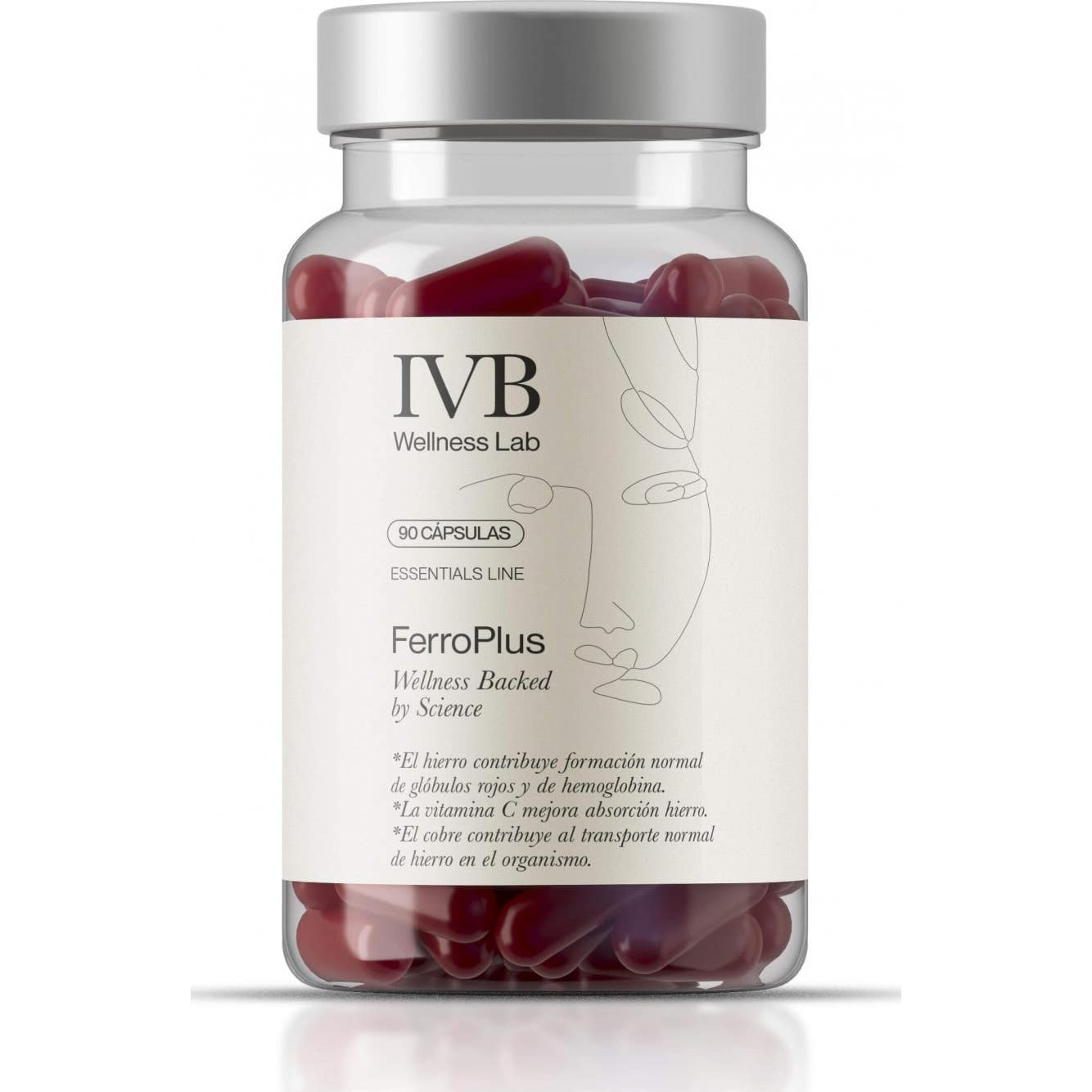 Ivb Rojos Ferroplus 60 Cápsulas 60 Ct - Imagen 2