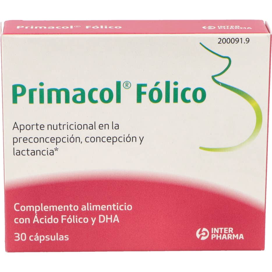 Primacol Fólico 30caps