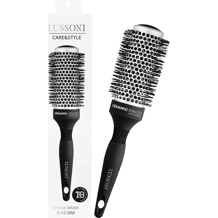 Lussoni Care & Style Round Silver Styling Brush 43mm 1ud