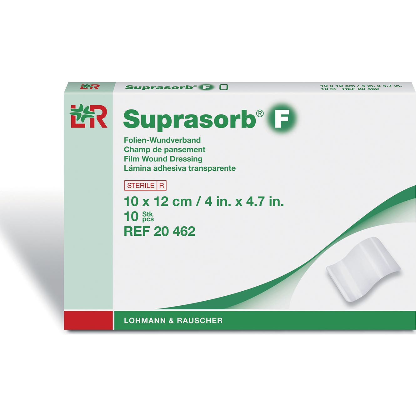 Suprasorb F Dressing 20x30 10uds