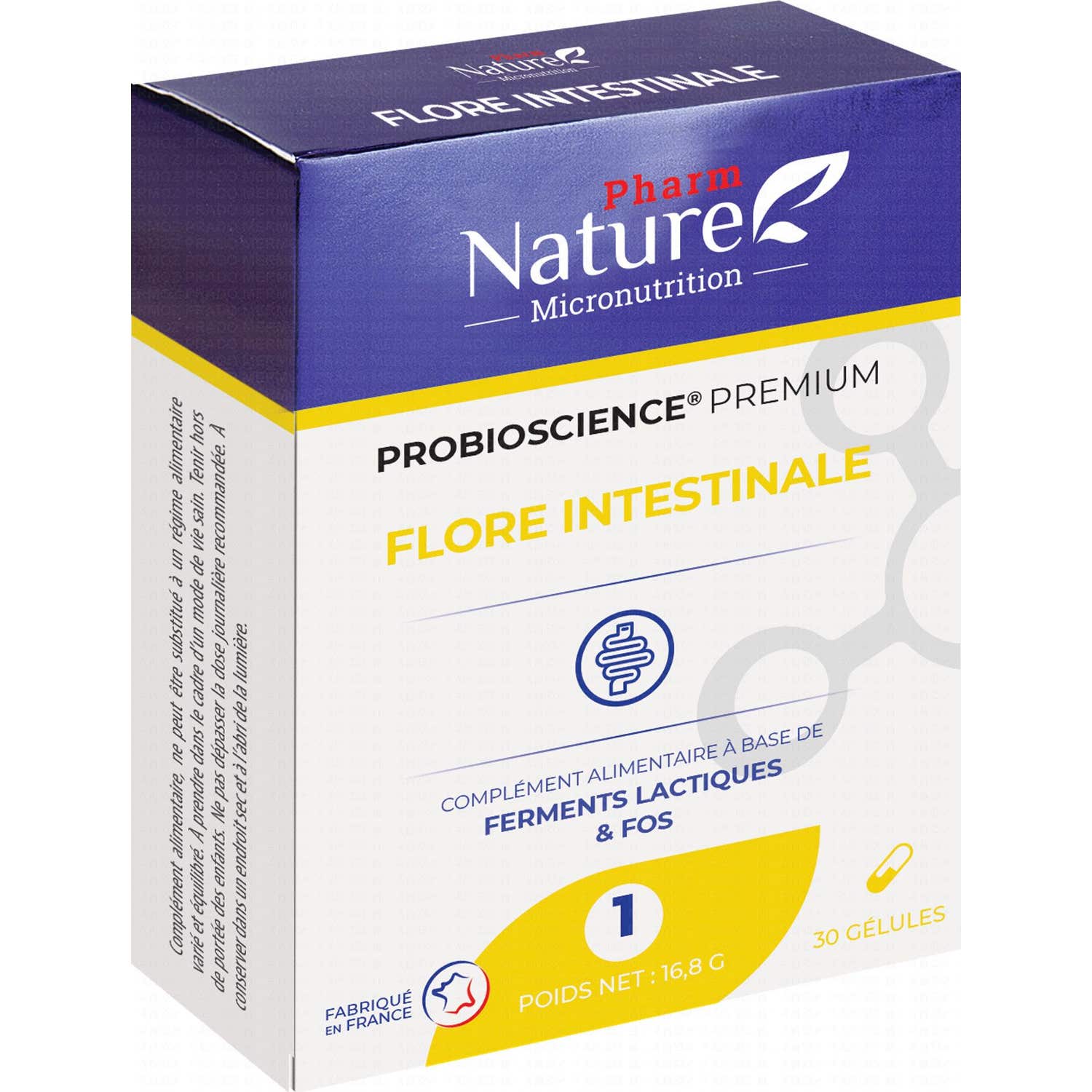 Pharm Nature Micronutrición Probioscience Premium 1 Flora Intestinal 30perlas de Pharm Nature Micronutrition | Natural Doctor
