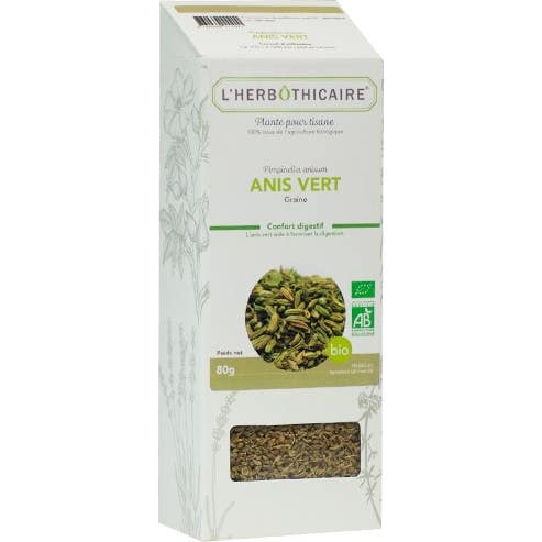 L'herbothicaire Verde Semillas De Anís Ecológico 80 G - Imagen 2