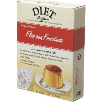 Diet Radisson Flan de Vainilla con Fructosa Bio 88 g