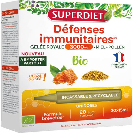Super Diet Jalea Real 3000 Bio 20 Ampollas