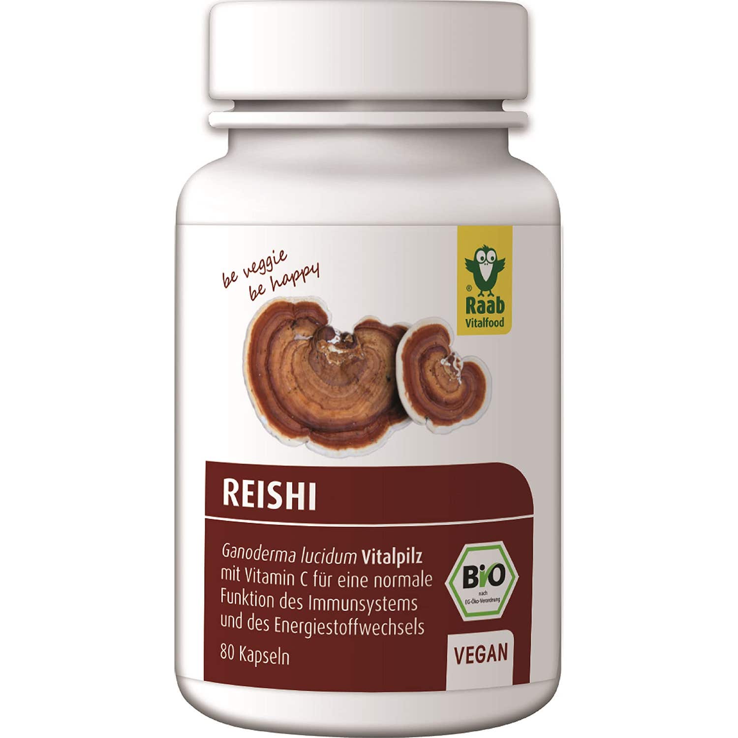 Raab Vitalfood Reishi Bio 80caps
