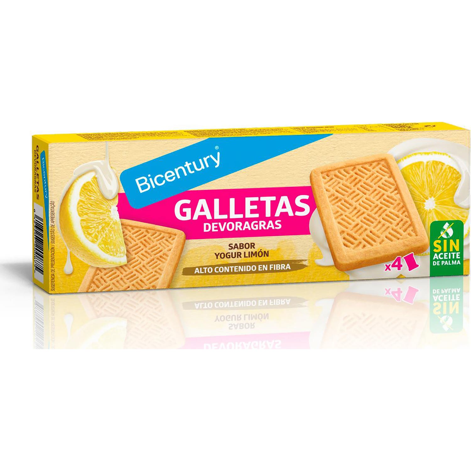 Bicentury Galletas Devoragras Yogur Limón 160g