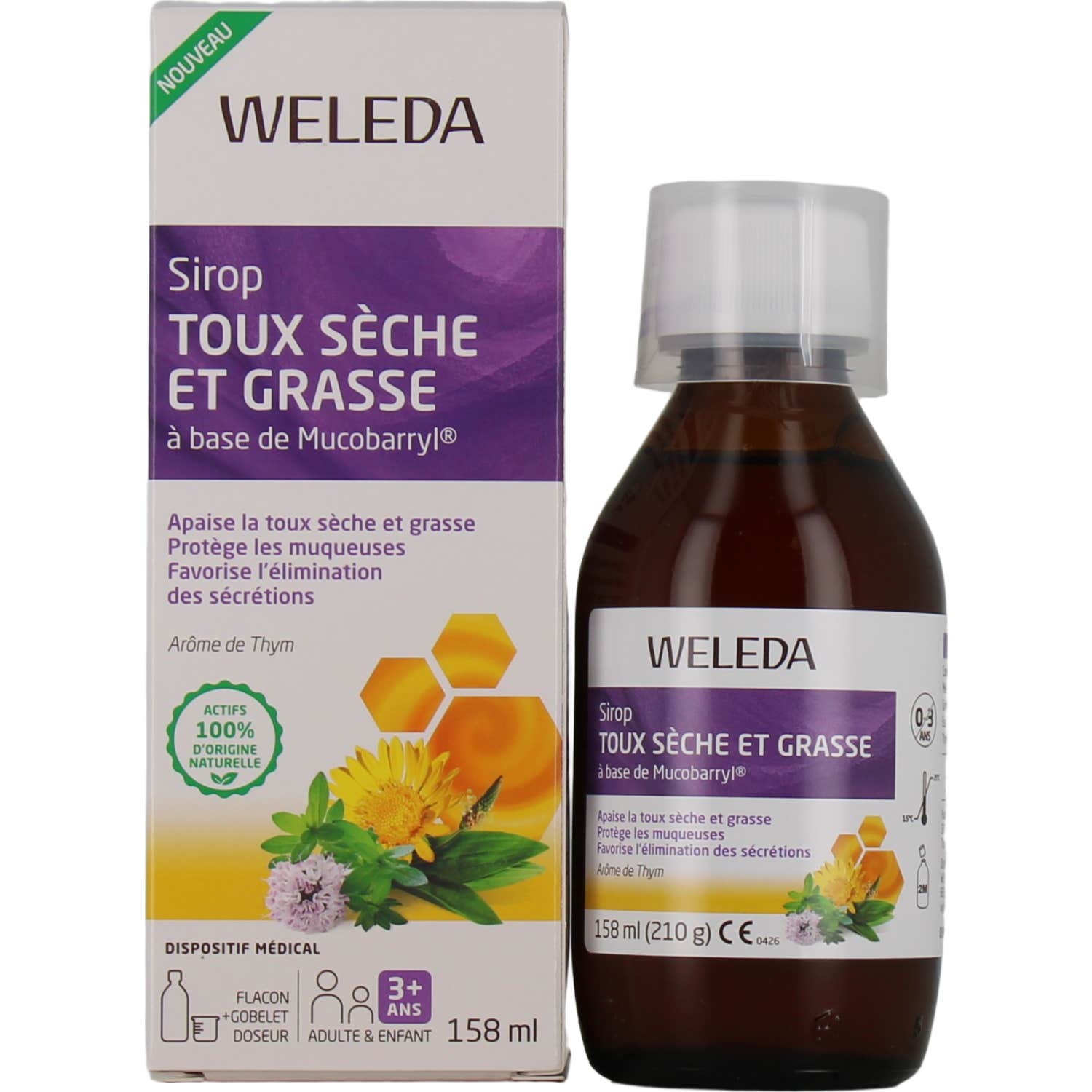 Weleda Jarabe Tos Seca y Grasa 158 ml