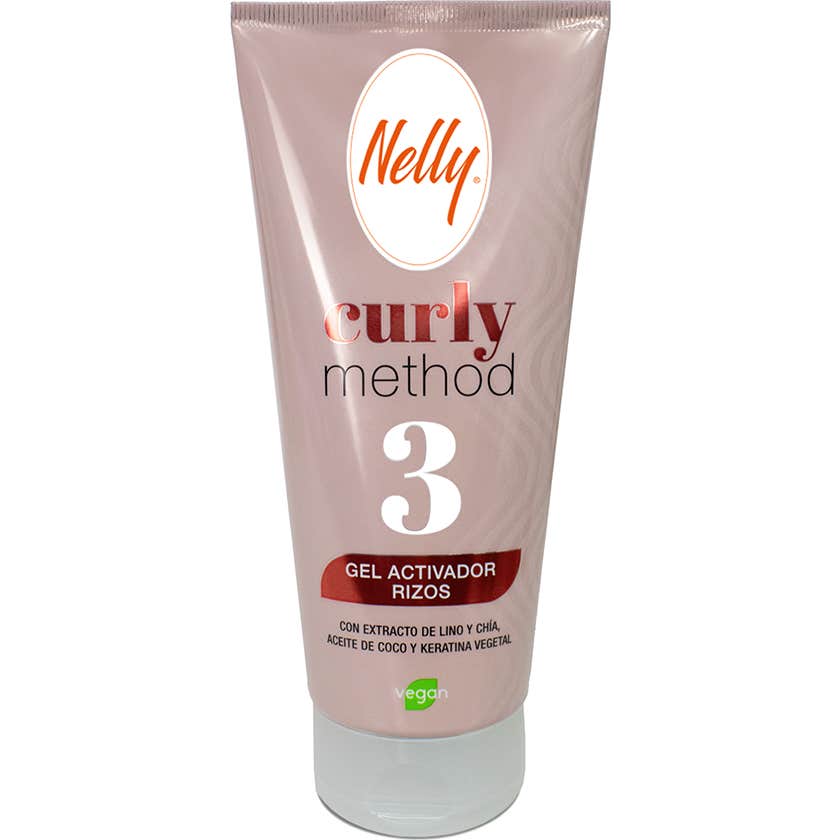 Nelly Curly Method Gel Activador de Rizos 200ml