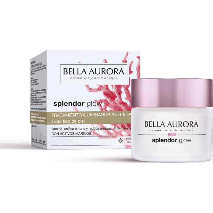 Bella Aurora Splendor Glow Tratamiento Iluminador Anti-Edad Día 50ml