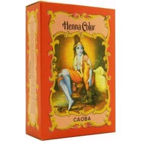Radhe Shyam Henna Tinte Nat Caoba Polvo 100gr