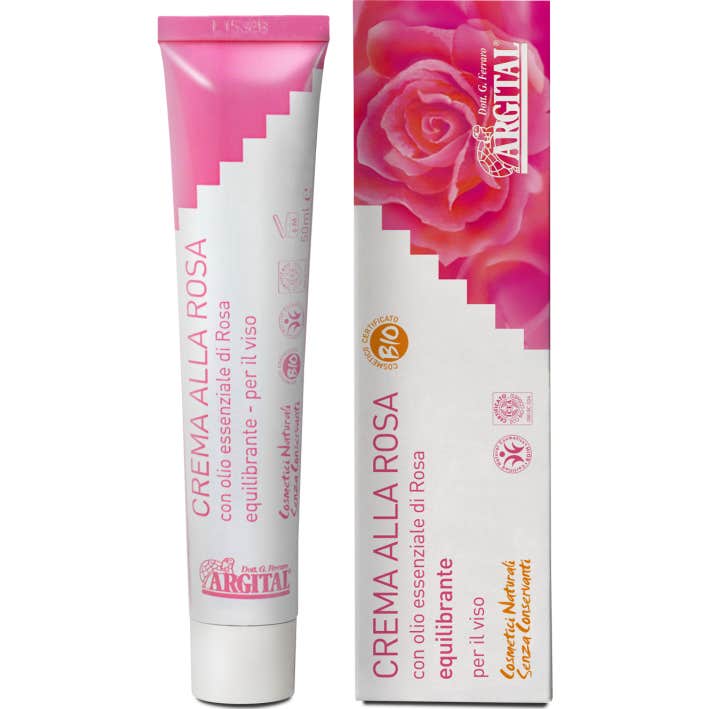 Argital Crema Facial Reequilibrante Rosa 50 ml