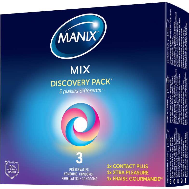 Manix Preservativo Mix 3uds