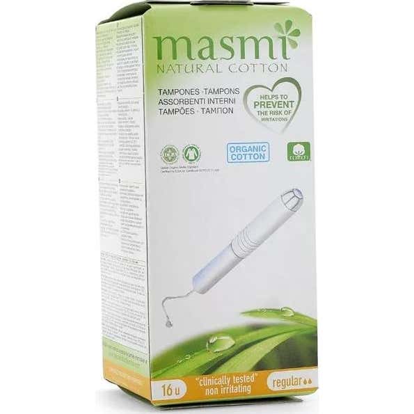 Masmi Tampones Con Aplicador Biodegradable Regular 16 uds