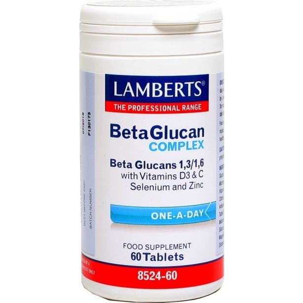 Lamberts Complejo Betaglucanos 60 Tabletas - Imagen 2
