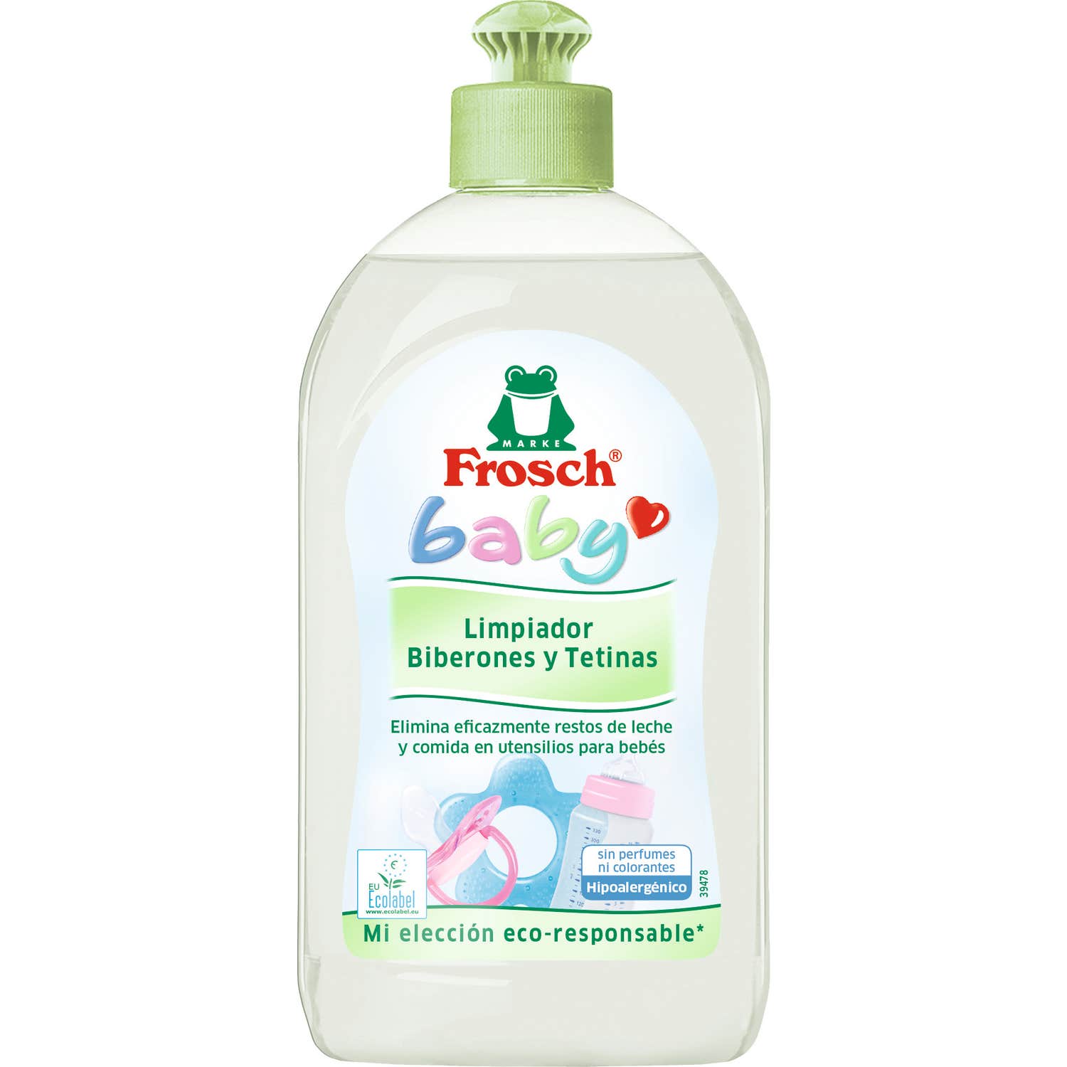 Frosch Baby Limpiador Biberones y Tetinas Eco 500ml