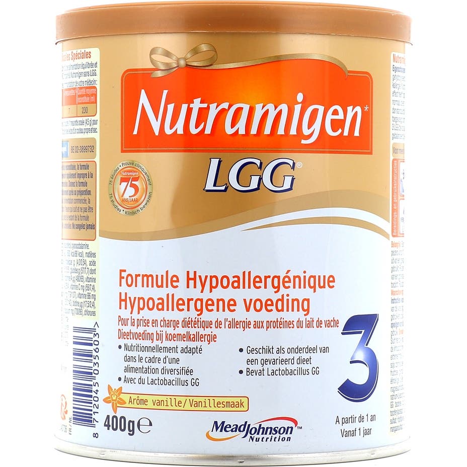 Nutramigen 3 LGG Fórmula Hipoalergénica 400g
