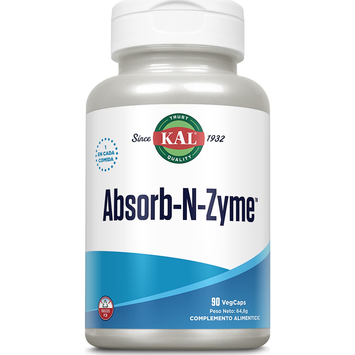 Kal Suplementos Absorb N Zyme 90 comp
