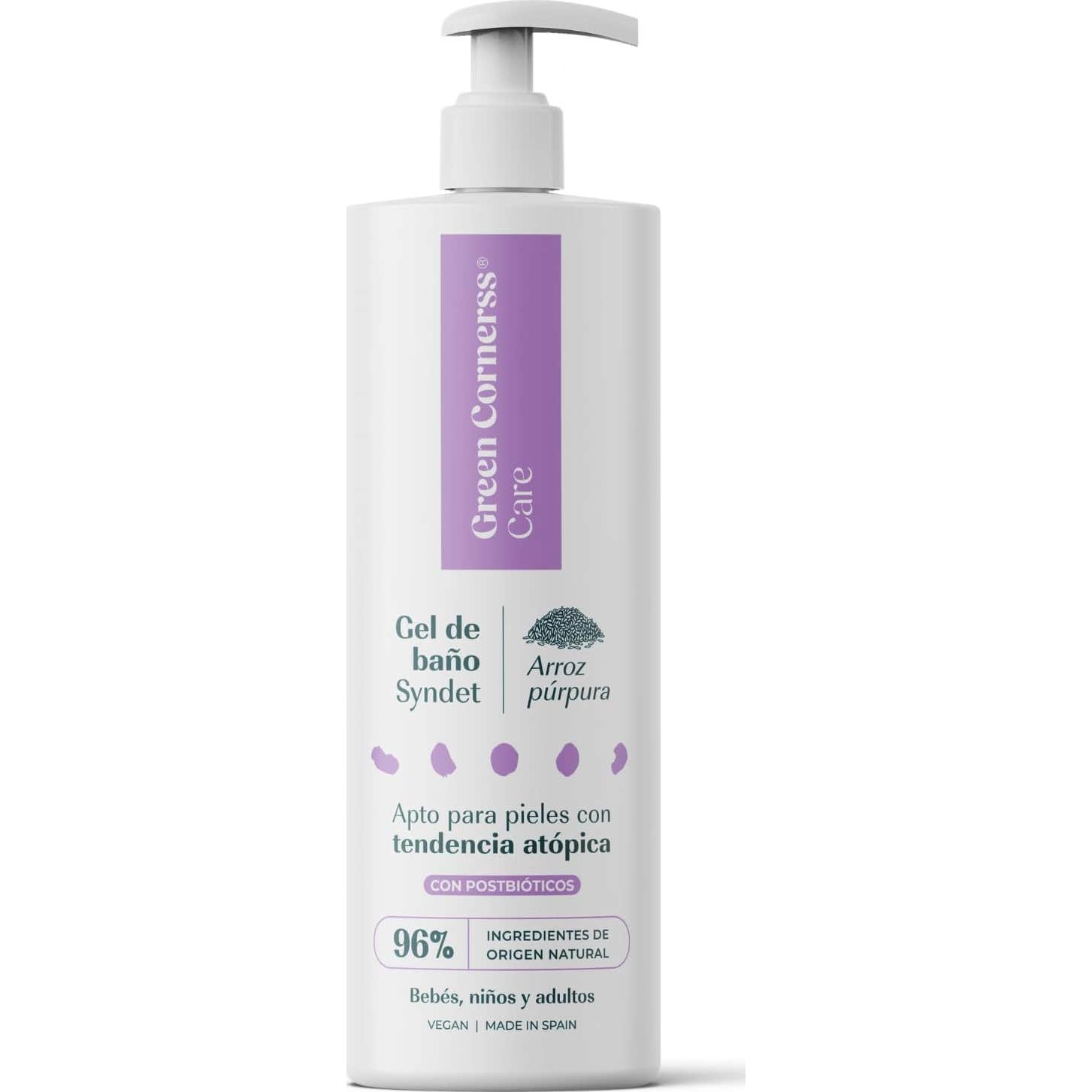 Green Cornerss Gel de Baño Arroz 400 ml