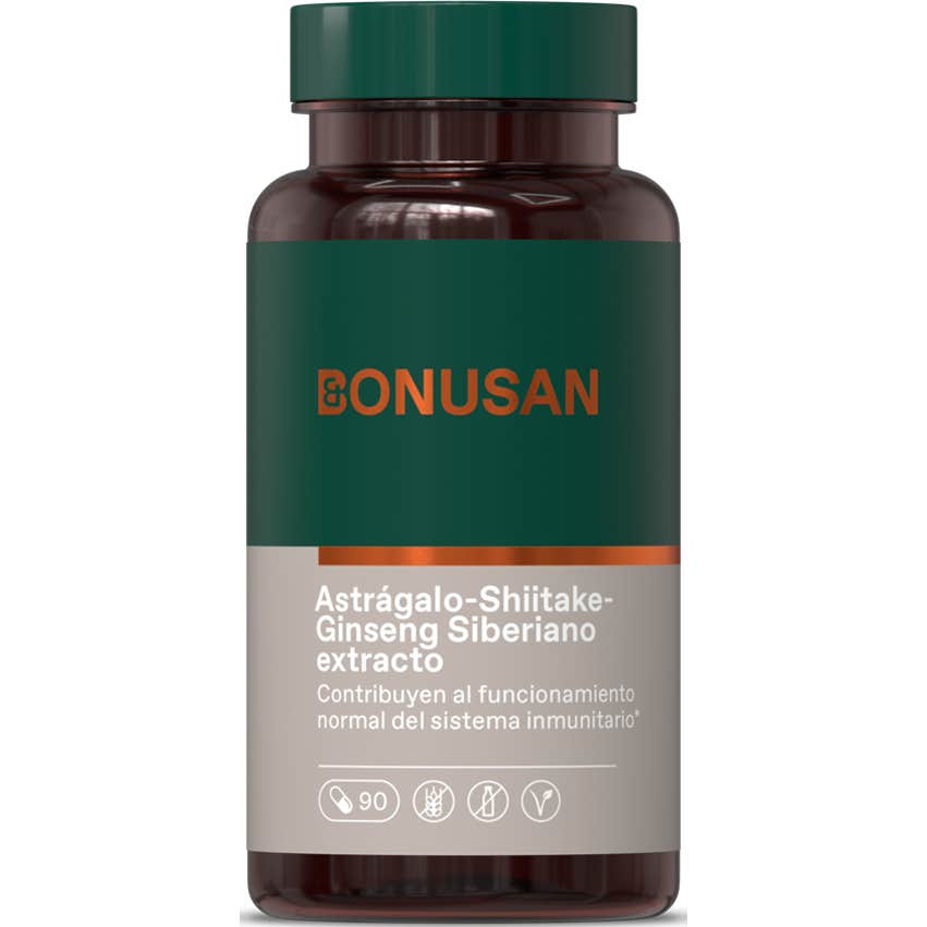 Bonusan Astrágalo Ginseng Shiitake 90caps