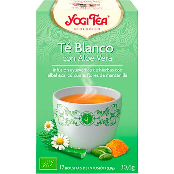 Yogi Tea Blanco Té Aloe 17 Uds