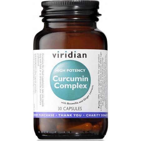 Complejo de curcumina Viridian 30 cápsulas