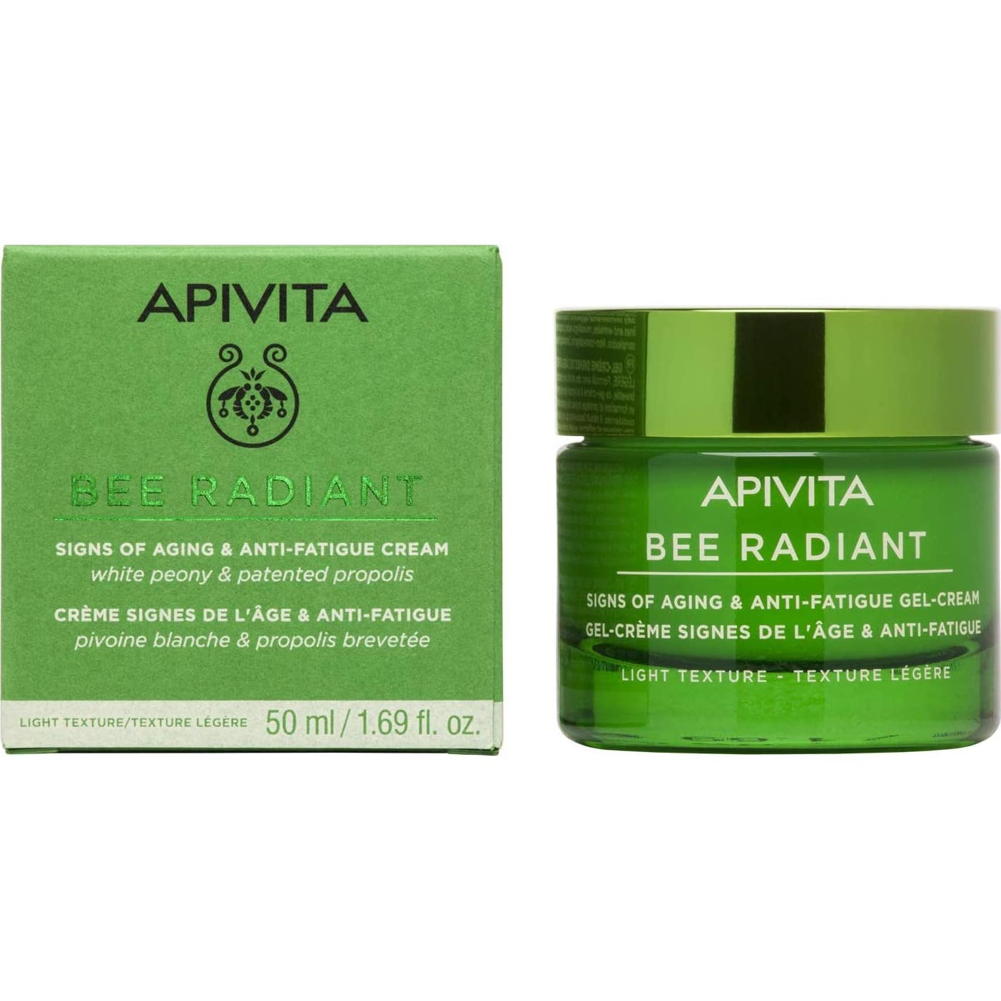 Apivita Bee Radiant Gel-Crema Signos de la Edad & Antifatiga 50ml