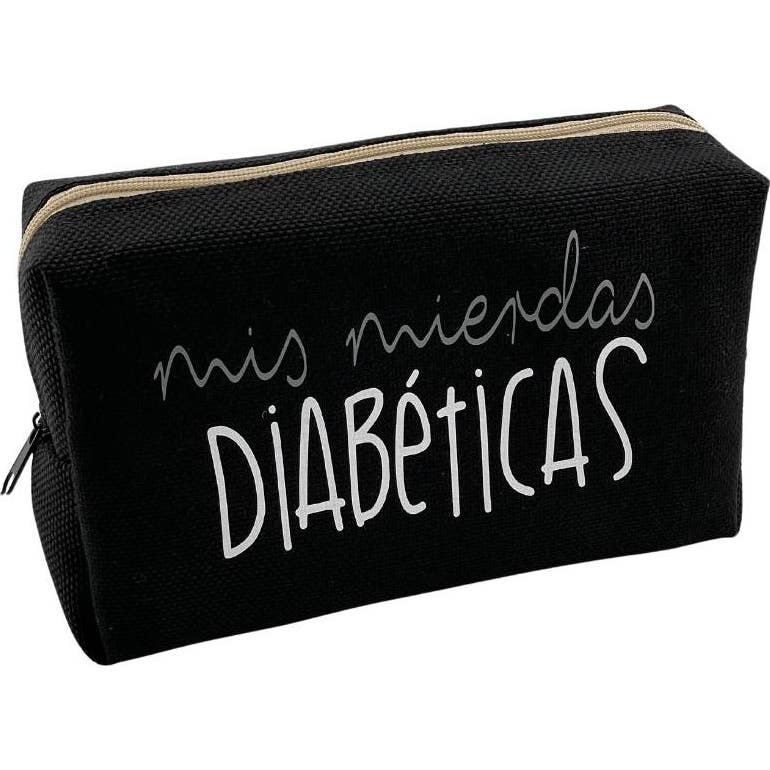 Ikooki Mis Mierdas Diabéticas Estuche Diabetes Negro 1ud