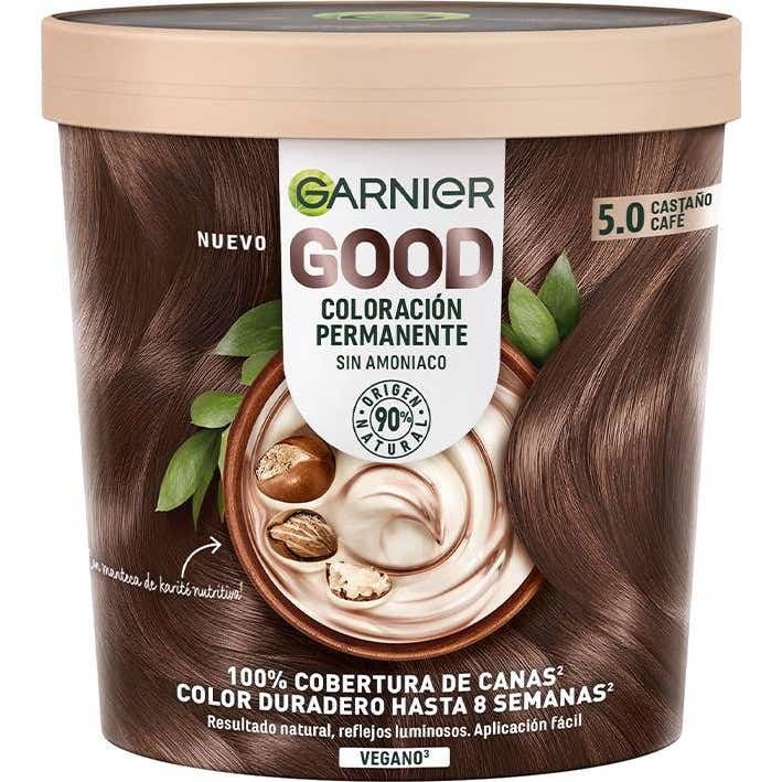 Garnier Good Tinte Nro 5.0 Castaño Café 550ml