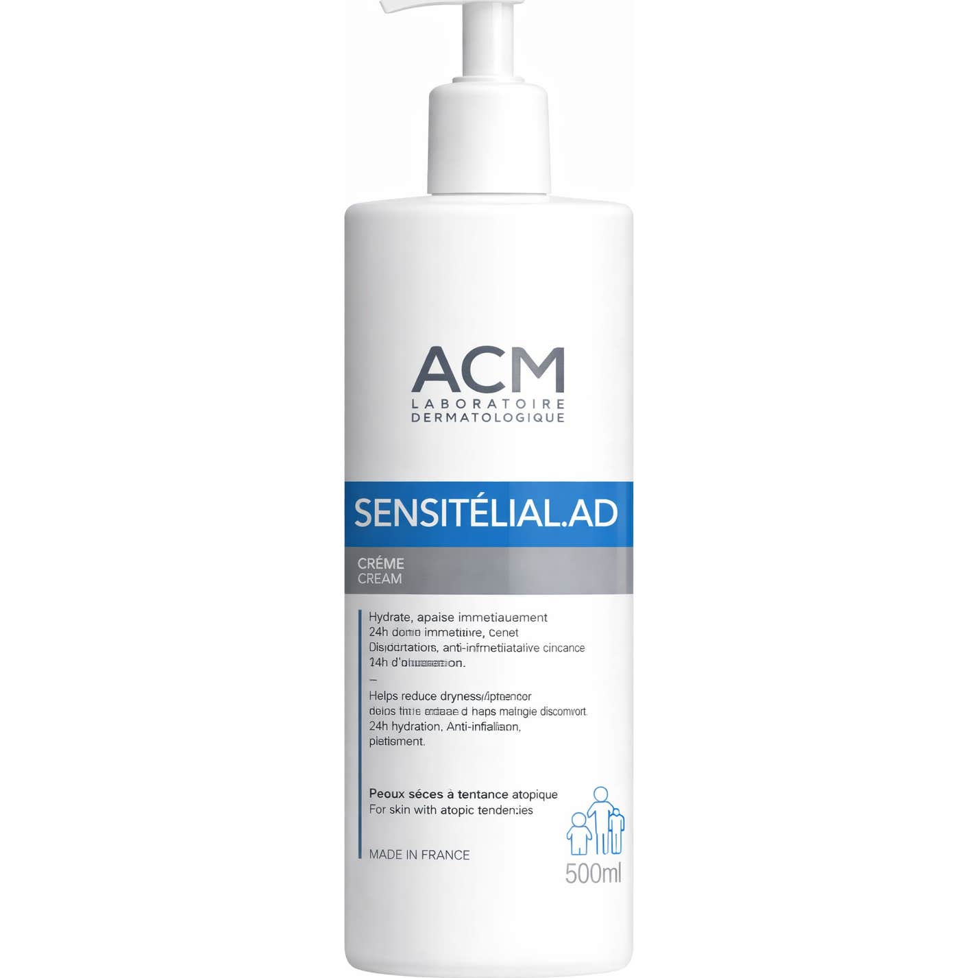 ACM Sensitélial.AD Créme 500ml