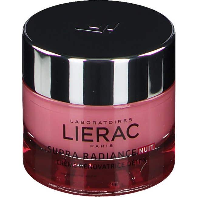 Lierac Supra Radiance Crema Noche Renovadora Detox 50ml