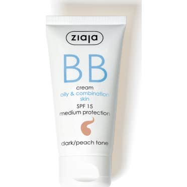 Ziaja Bb Cream Pieles Grasas Y Mixtas SPF15 Tono Oscuro 50 ml