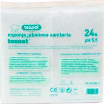 Texpol esponja enjabonada desechable 24 uds