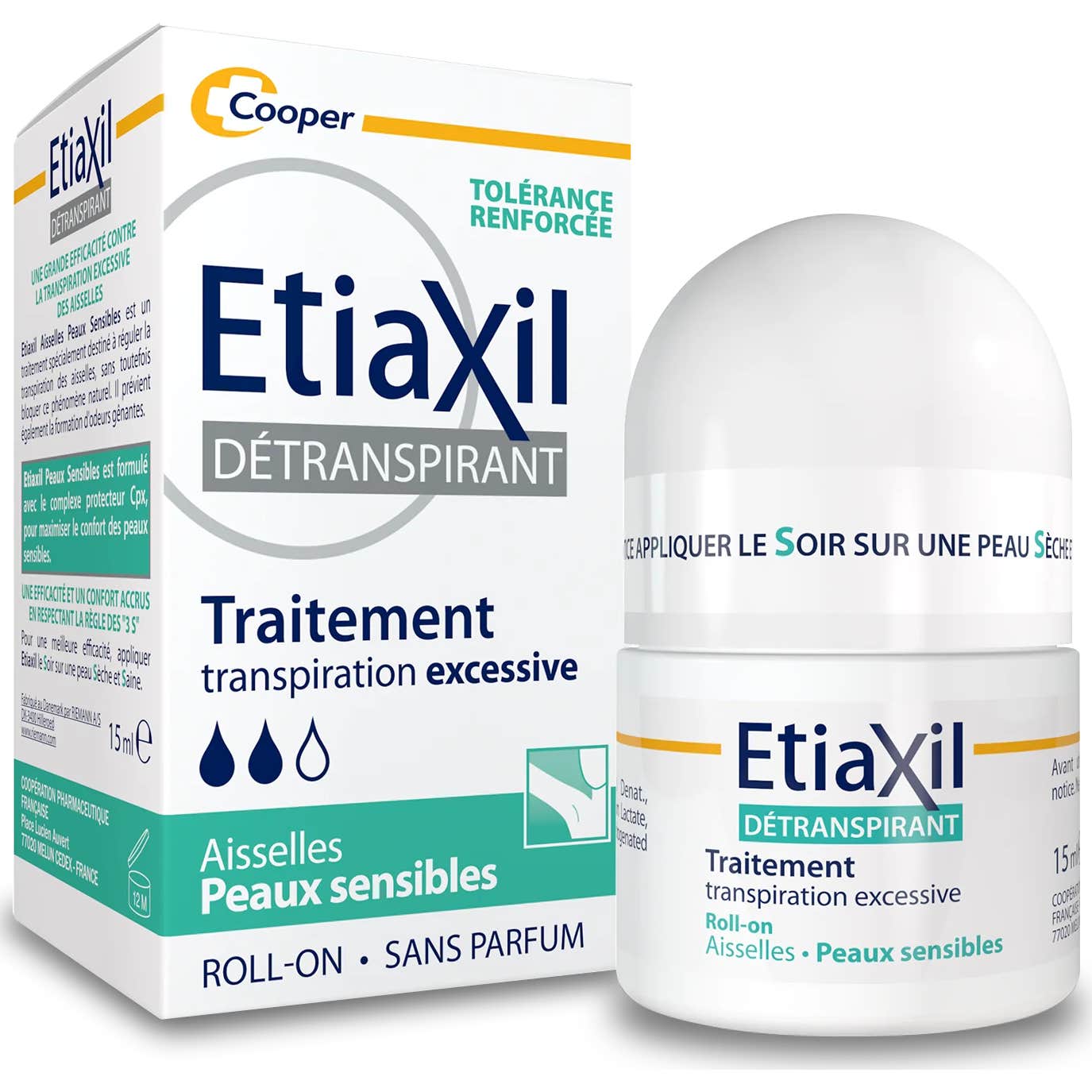 Etiaxil Desodorante Transpiración Excesiva Pieles Sensibles 15ml